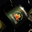 Green Life Is Better By The Campfire Insulated Travel Camping Mug Nearkii