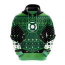 Green Lantern Hoodie Xmas Gift Nearkii