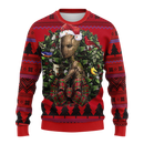 Groot Avengers Infinity War Noel Mc Ugly Christmas Sweater Thanksgiving Gift Nearkii