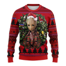 Groot Avengers Noel Mc Ugly Christmas Sweater Thanksgiving Gift Nearkii