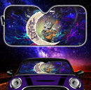 Groot Hold Baby Yoda Love You To The Moon Galaxy Car Auto Sunshades Nearkii