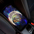 Groot Hold Baby Yoda Love To Moon Back Galaxy Premium Custom Armrest Center Console Cover Car Accessories Nearkii