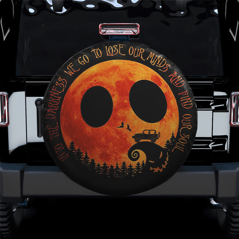 Halloween Jeep Into The Darkness We Go Christmas Gift Spare Tire Cover Gift For Campers Nearkii