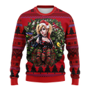 Harley Quinn Arkham Noel Mc Ugly Christmas Sweater Thanksgiving Gift Nearkii