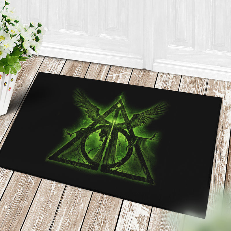 Harry Potter Symbol Moonlight Door Mats Home Decor