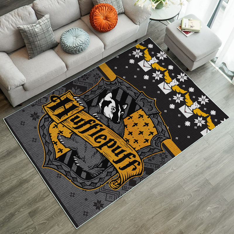 Harry Potter Hufflepuff Rug Carpet Rug Home Room Decor Nearkii