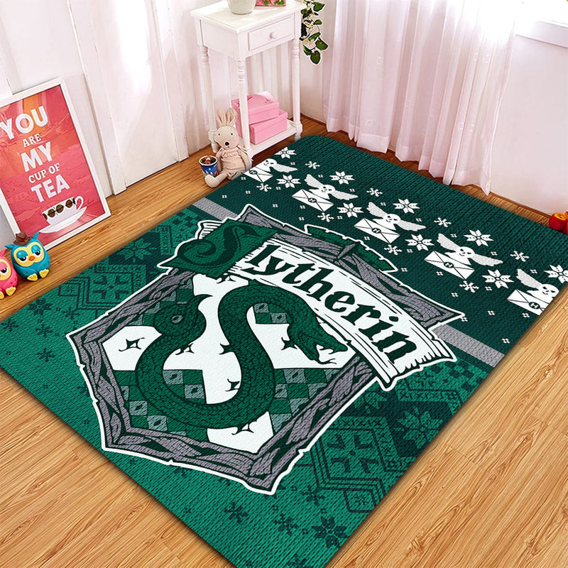 Harry Potter Slytherin Rug Carpet Rug Home Room Decor Nearkii