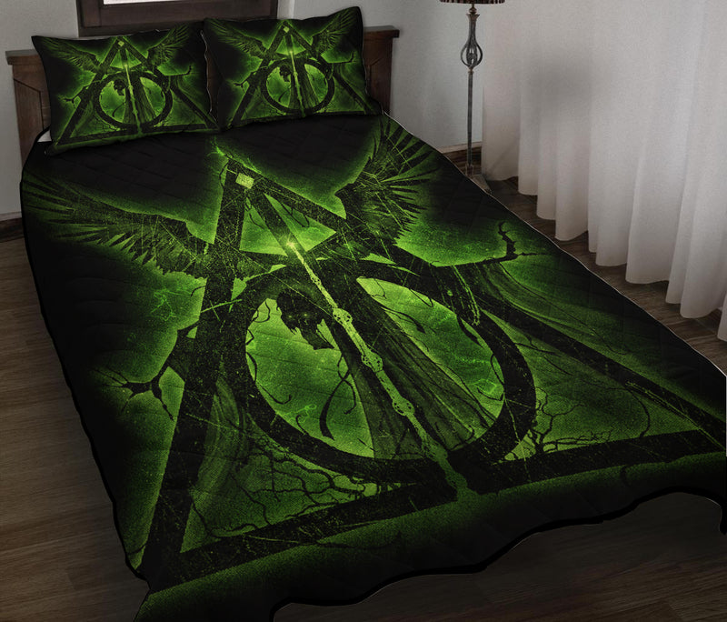 Harry Potter Symbol Moonlight Quilt Bed Sets Nearkii