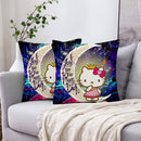 Hello Kitty Love You To The Moon Galaxy Pillowcase Room Decor Nearkii