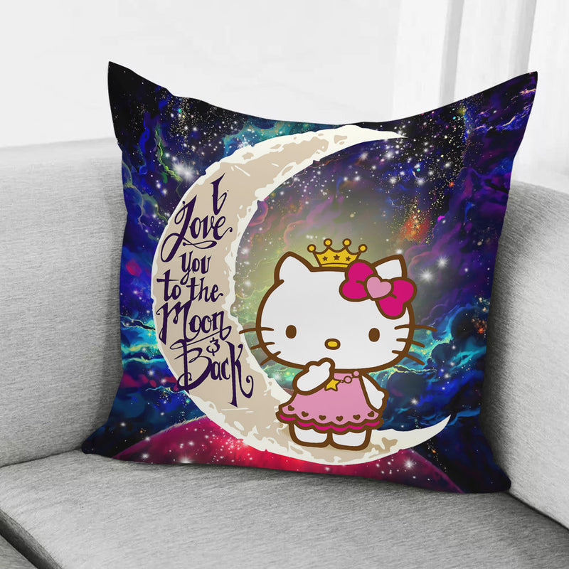 Hello Kitty Love You To The Moon Galaxy Pillowcase Room Decor Nearkii