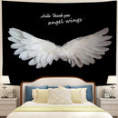 Hello Thank You Angle Wings Tapestry Room Decor Nearkii
