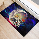 Hinata And Tobio Haikyuu Love You To The Moon Galaxy Back Doormat Home Decor Nearkii