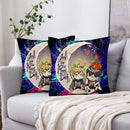 Hinata And Tobio Haikyuu Love You To The Moon Galaxy Pillowcase Room Decor Nearkii