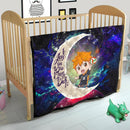 Hinata Haikyuu Love You To The Moon Galaxy Quilt Blanket Nearkii