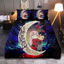 Hiro Zero Two DARLING In The FRANXX Aniem Couple Love You To The Moon Galaxy Quilt Bed Sets Nearkii
