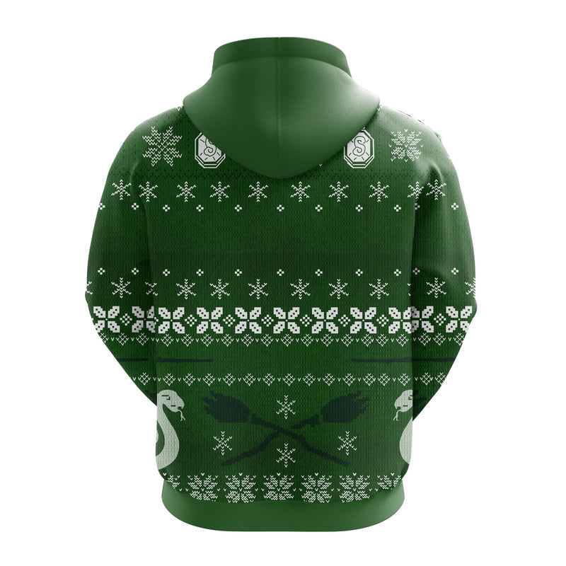 Harry Potter Slytherin Christmas Cute Noel Mc Ugly Hoodie Amazing Gift Idea Thanksgiving Gift Nearkii