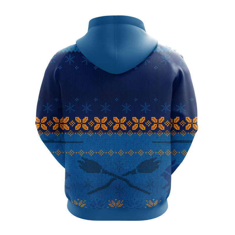 Raveclaw Blue Christmas Cute Noel Mc Ugly Hoodie Amazing Gift Idea Thanksgiving Gift Nearkii