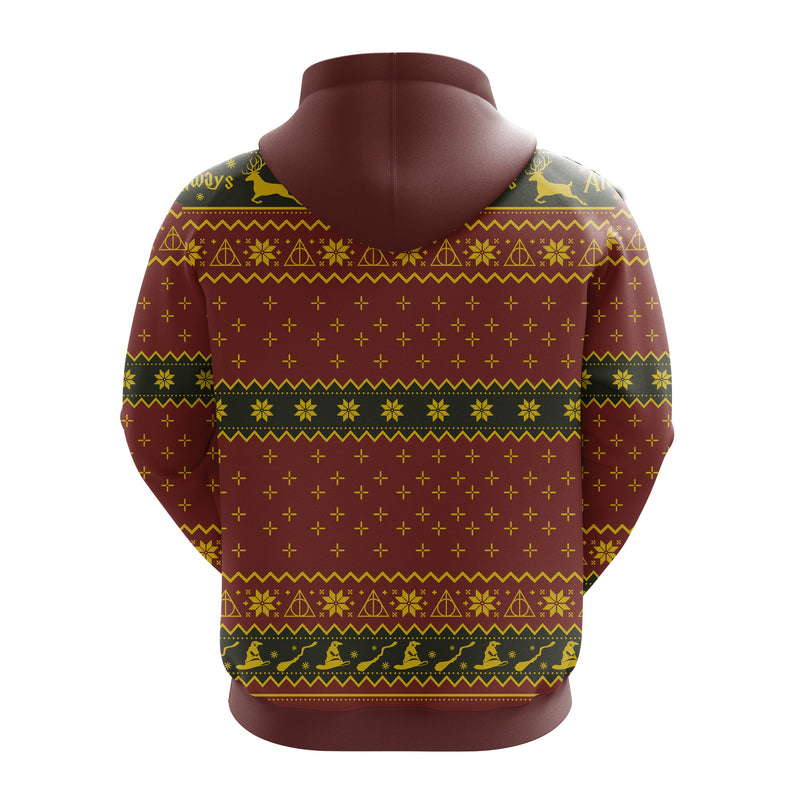 Gryffindor Crest Christmas Cute Noel Mc Ugly Hoodie Amazing Gift Idea Thanksgiving Gift Nearkii