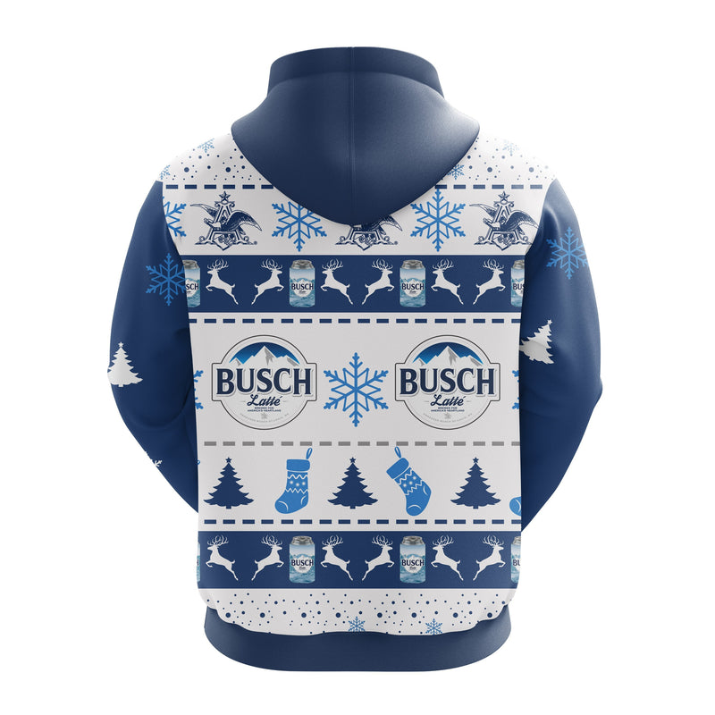 Busch Latte Beer Christmas Christmas Cute Noel Mc Ugly Hoodie Amazing Gift Idea Thanksgiving Gift Nearkii