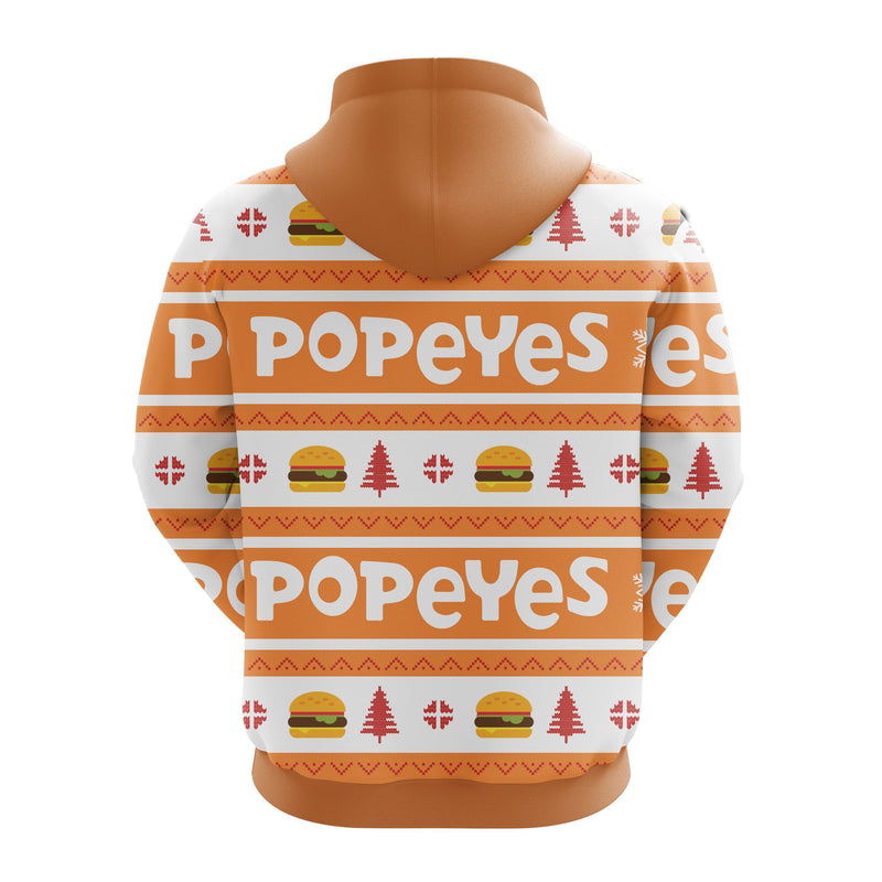 Popeyes Christmas Cute Noel Mc Ugly Hoodie Amazing Gift Idea Thanksgiving Gift Nearkii