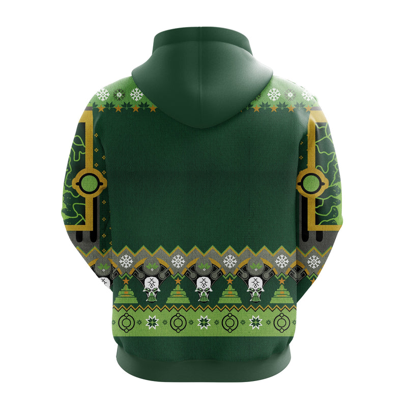 Warhammer 40K Green Christmas Cute Noel Mc Ugly Hoodie Amazing Gift Idea Thanksgiving Gift Nearkii