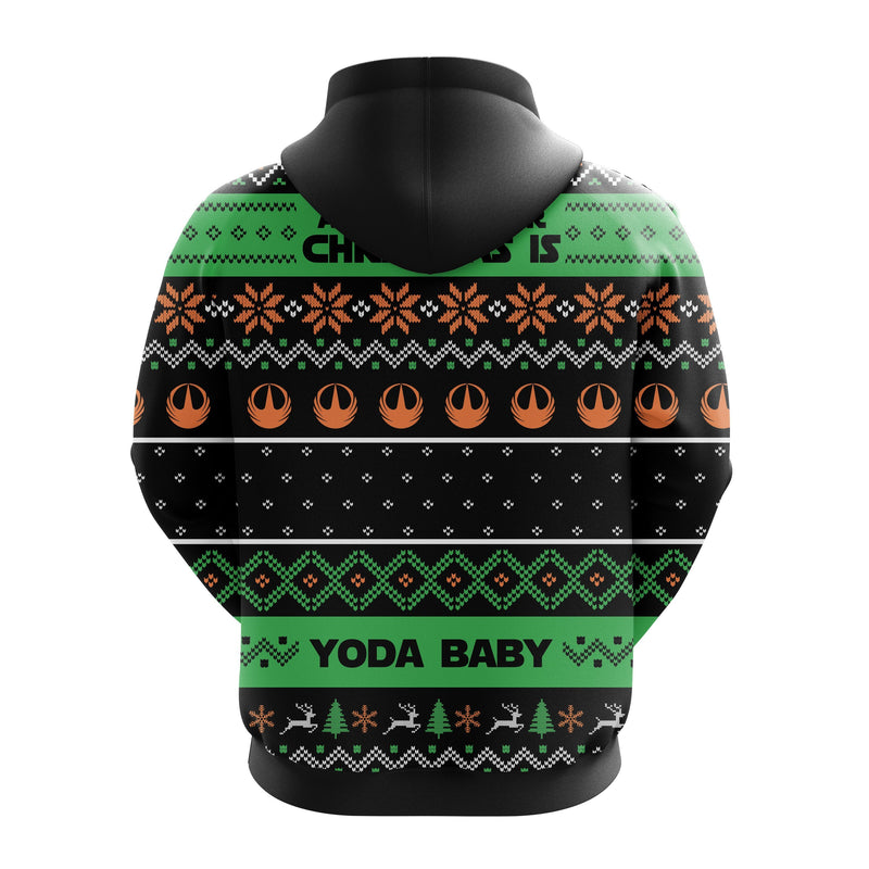 Baby Yoda Christmas Cute Noel Mc Ugly Hoodie Amazing Gift Idea Thanksgiving Gift Nearkii