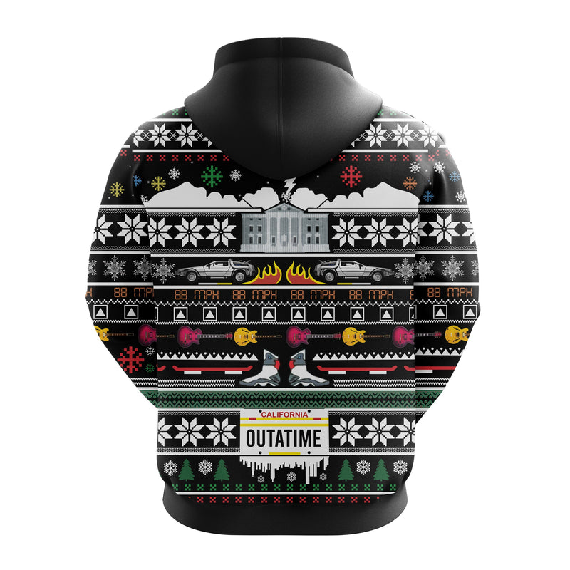 Outatime Christmas Cute Noel Mc Ugly Hoodie Amazing Gift Idea Thanksgiving Gift Nearkii