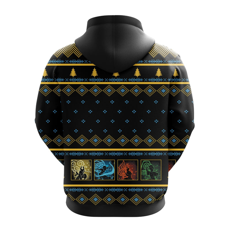 Avatar Last Airbender Christmas Cute Noel Mc Ugly Hoodie Amazing Gift Idea Thanksgiving Gift Nearkii