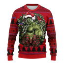 Incredible Hulk Noel Mc Ugly Christmas Sweater Thanksgiving Gift Nearkii