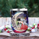 Inuyasha Love You To Moon And Back Premium Wine Tumbler Nearkii