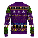 Avengers Ugly Christmas Sweater Purple Amazing Gift Idea Thanksgiving Gift Nearkii