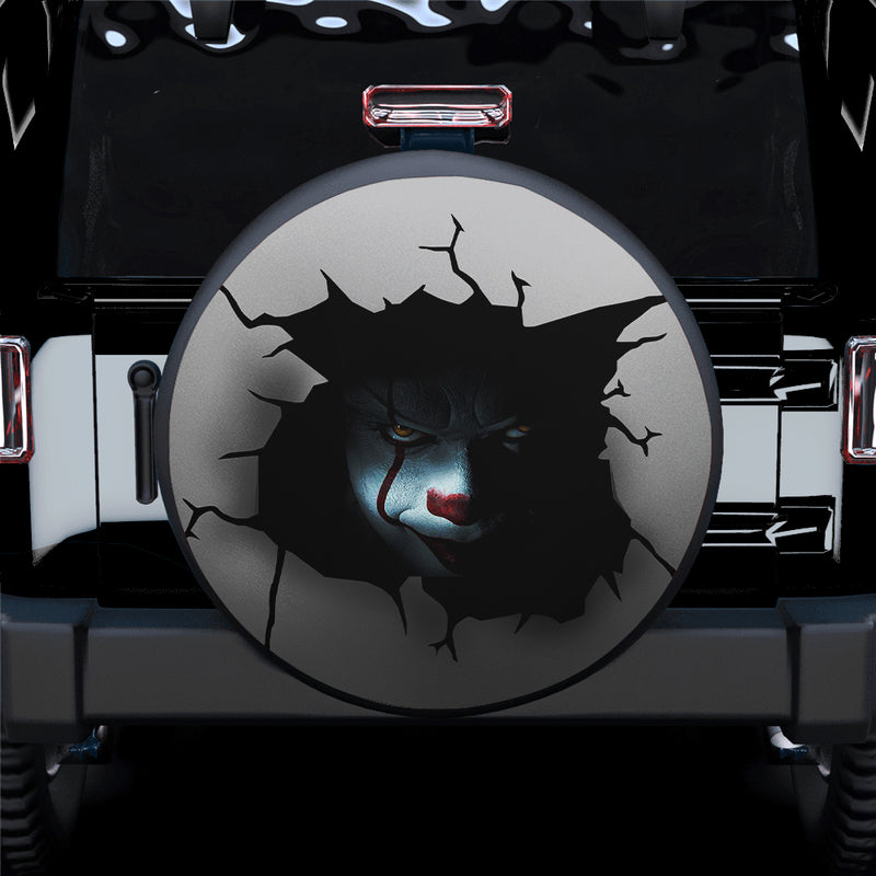 It Penny Wise Horror Movies Creepy Jeep Car Spare Tire Covers Gift For Campers Nearkii