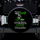 I Wil Drive My Jeep Car Spare Tire Covers Gift For Campers Nearkii