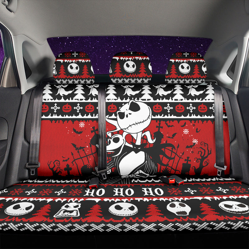 Jack Nightmare Before Christmas Car Back Seat Covers Decor Protectors Nearkii