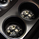Jack And Sally Nightmare Before Christmas Moonlight Halloween Car Coasters Auto Cup Holder
