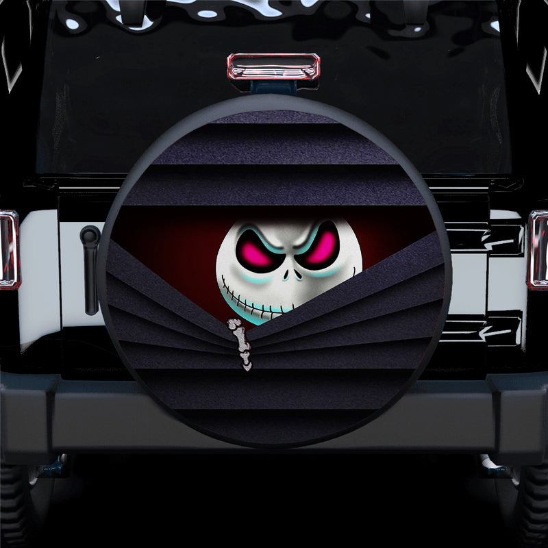 Jack Skellington Nightmare Before Christmas Hiding Car Spare Tire Covers Gift For Campers Nearkii