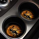 Jack Skellington Nightmare Before Christmas Moonlight Halloween Car Coasters Auto Cup Holder