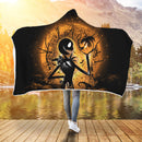 Jack Skellington Nightmare Before Christmas Moonlight Economy Hooded Blanket Nearkii