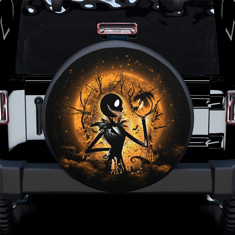 Jack Skellington Nightmare Before Christmas Moonlight Spare Tire Cover Gift For Campers Nearkii