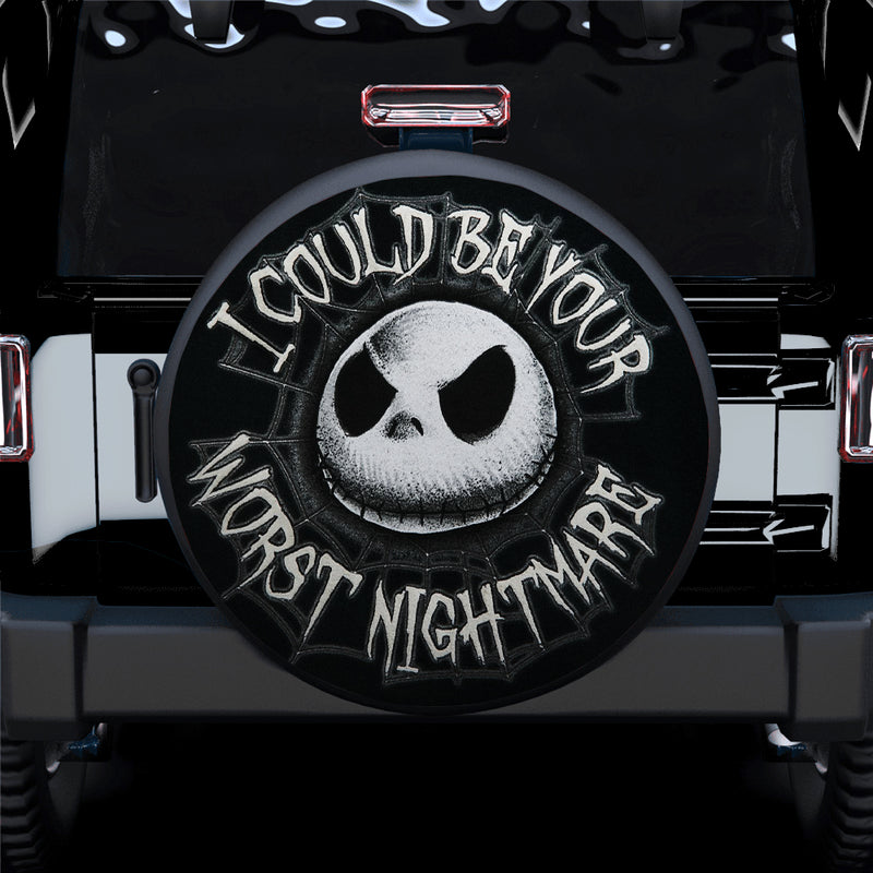 Jack Skellington Nightmare Before Christmas Car Spare Tire Covers Gift For Campers Nearkii