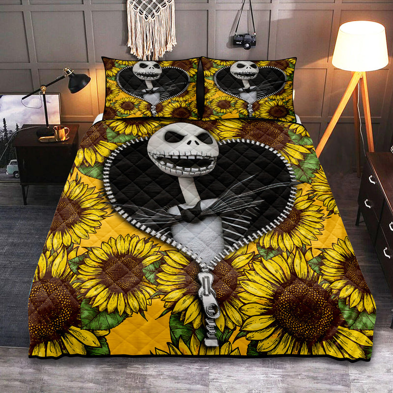 Jack Skellington Nightmare Before Christmas Quilt Bed Sets Nearkii