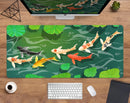 Japanese Koi Deskmat Fish Mouse Mat Nearkii
