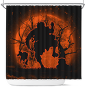 Jiraiya Moonlight Shower Curtain Nearkii