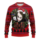 Joker With Card Noel Mc Ugly Christmas Sweater Thanksgiving Gift Nearkii