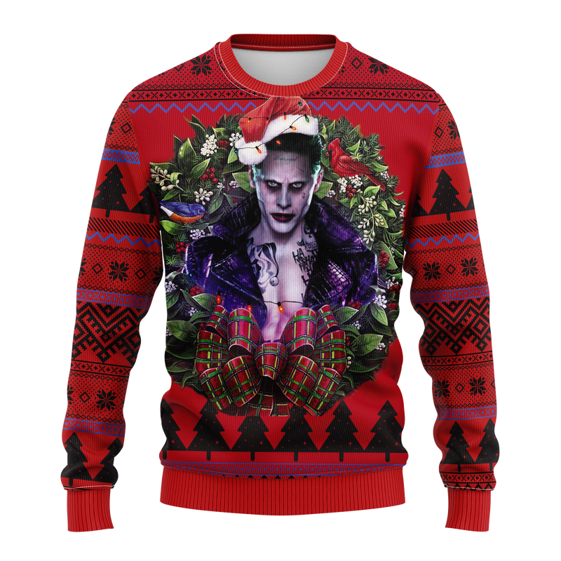 Cool Joker Noel Mc Ugly Christmas Sweater Ugly Christmas Sweater Thanksgiving Gift Nearkii