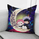 Jujutsu Kaisen Gojo Sakuna Chibi Anime Love You To The Moon Galaxy Pillowcase Room Decor Nearkii