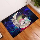 Jujutsu Kaisen Gojo Sukuna Love You To The Moon Galaxy Back Doormat Home Decor Nearkii