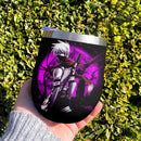 Kakashi Anbu Moonlight Love You To Moon And Back Premium Wine Tumbler Nearkii