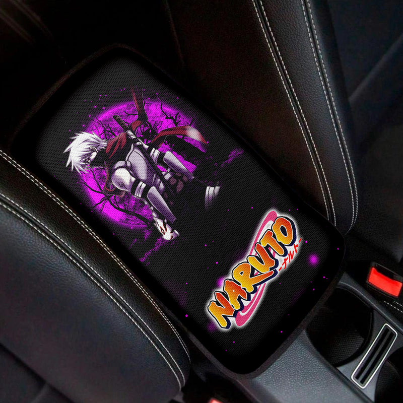 Kakashi Anbu Moonlight Premium Custom Armrest Center Console Cover Car Accessories Nearkii