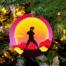 Kakashi Sunset Mica Ornament Perfect Gift For Holiday Nearkii
